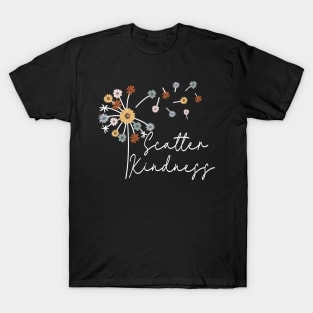 Floral Scatter Kindness T-Shirt